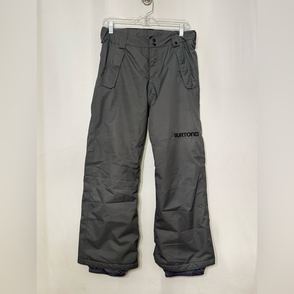Burton DryRide Boys Parkway Pant Winter Ski Snowboard Snow Gray Large 14/16 - Picture 2 of 12